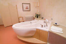 Bild einer Badewanne