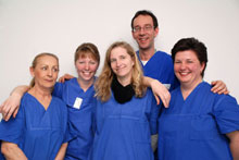 Fachpersonal des Aufwachraums